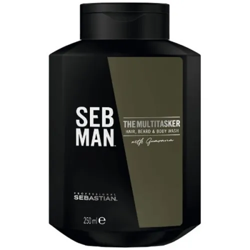 Багатофункціональний миючий засіб для волосся, бороди та тіла Sebastian Seb Man Multi-Tasker Hair Beard And Body Wash, 250