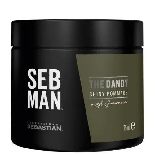 Крем-віск для укладки волосся Sebastian Seb Man The Dandy Shiny Pomade, 75 мл.