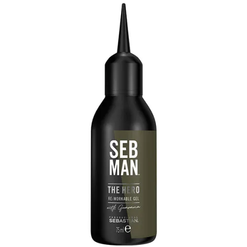 Універсальний гель для укладки волосся Sebastian Seb Man Hero Re-Workable Gel, 100 мл.