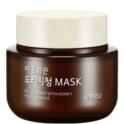 Зігріваюча медова маска для обличчя A’pieu Bellflower With Honey Heating Mask, 110 г.