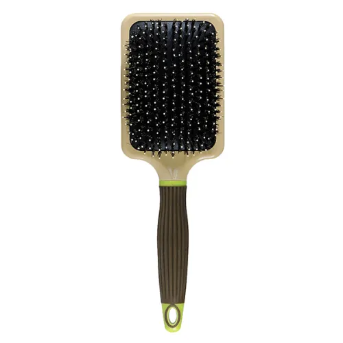 Широкая расческа для волос c натуральной щетиной Macadamia Oil Paddle Cushion Brush