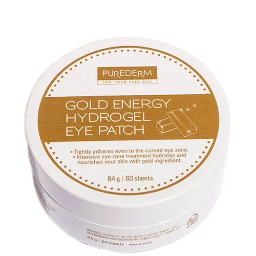 Гідрогелеві патчі для очей Purederm Gold Energy Hydrogel Eye Patch з золотом