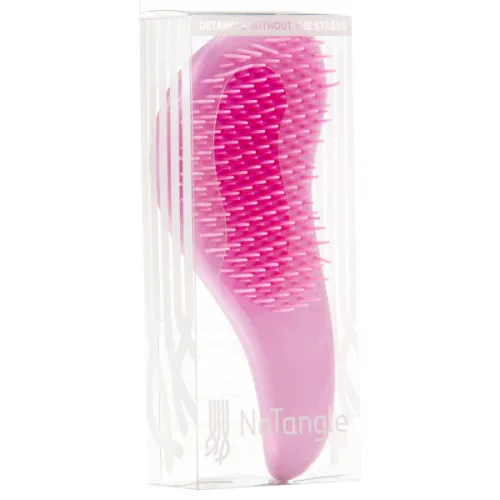 Безпечний масажний гребінець для волосся Macadamia Oil Macadamia Natural Oil No Tangle Brush Rose