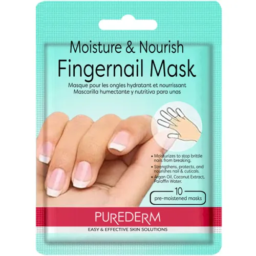 Зволожуюча та поживна маска для нігтів Purederm Moisture & Nourish Fingernail Mask, 3 г.