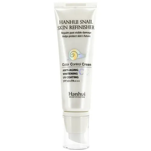 СС крем для обличчя Hanhui Snail Mucus Skin Refinisher CC Cream з муцином равлика, 50 мл.