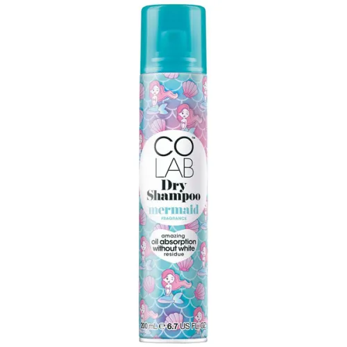 Сухой шампунь для волос Colab Mermaid Dry Shampoo с ароматом пачули, 200 мл.