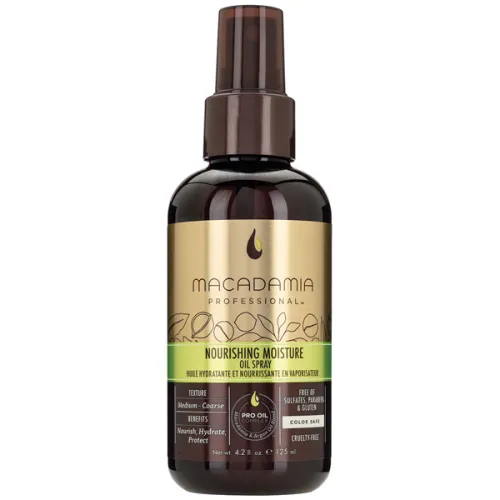 Живильна зволожуюча олія-спрей Macadamia Oil Macadamia Professional Nourishing Moisture Oil Spray, 125 мл.