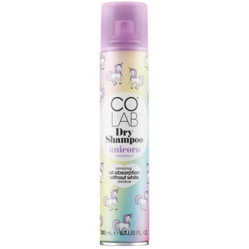 Сухой шампунь для волос Colab Unicorn Dry Shampoo с цветочным ароматом, 200 мл.