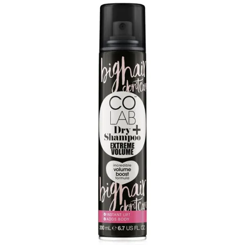 Сухой шампунь для волос Colab Extreme Volume Dry Shampoo с ароматом бергамота и мускуса, 200 мл.