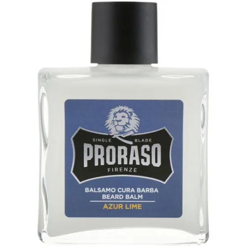Бальзам для бороди «блакитна свіжість» Proraso Beard Azur Lime Balm, 100 мл.