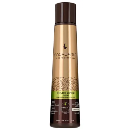 Живильний зволожуючий шампунь для твердого волосся Macadamia Oil Macadamia Professional Ultra Rich Moisture Shampoo, 100 мл.