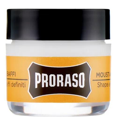 Віск для вусів «деревина та спеції» Proraso Moustache Wood & Spice Wax, 15 г.