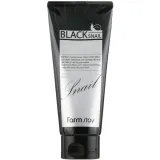 Глубоко очищающая пенка FarmStay Black Snail Deep Cleansing Foam с муцином черной улитки, 180 мл.