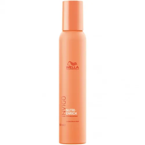 Живильна мус-маска для волосся Wella Professionals Invigo Nutri-Enrich Repairing Luscious Mousse Mask, 150 мл.