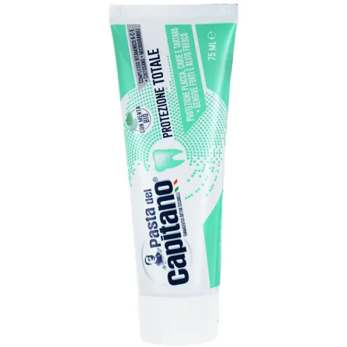 Зубная паста общая защита Pasta Del Capitano Toothpaste Total Protection, 75 мл.