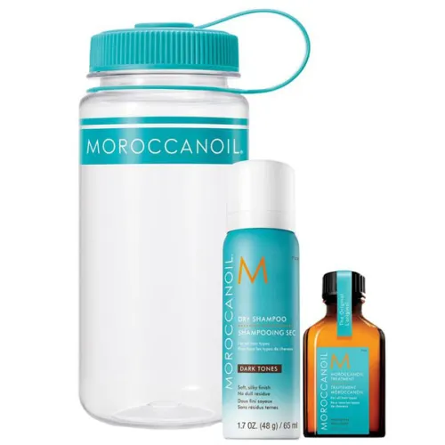 Набор для темных типов волос Moroccanoil Gym Refresh Dark Tones Kit
