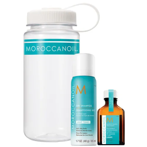 Набор для светлых типов волос Moroccanoil Gym Refresh Light Tones Kit