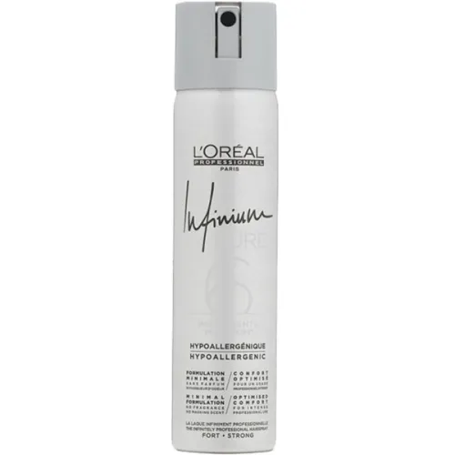 Лак для волосся сильної фіксації без запаху L’Oreal Professionnel Infinium Pure Strong Hairspray, 75 мл.