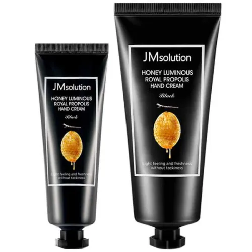 Набір кремів для рук JMsolution Honey Luminous Royal Propolis Hand Cream із екстрактом прополісу, 50 мл. + 100 мл.
