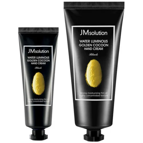 Набор кремов для рук JMsolution Water Luminous Golden Cocoon Hand Cream с экстрактом золотого кокона, 50 мл. + 100 мл.