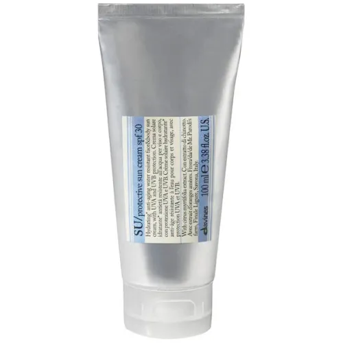 Солнцезащитный крем для лица и тела Davines Su Protective Sun Cream SPF30, 100 мл.