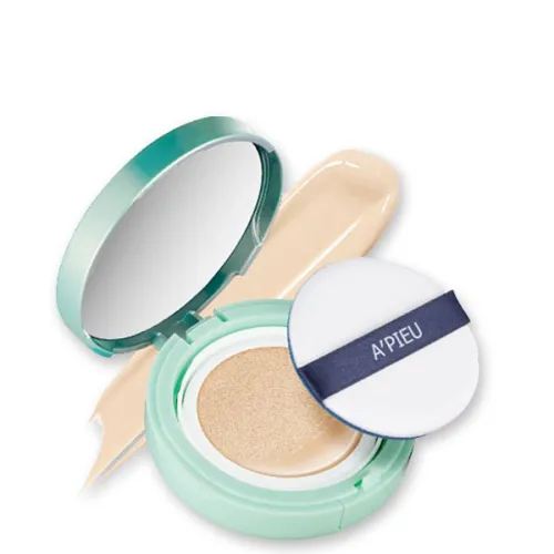 Тональная основа-кушон для жирной кожи A’pieu Air-Fit Cushion Pposong SPF50+/PA+++, 1.4 г.