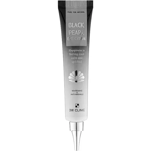Крем для шкіри навколо очей 3W Clinic Black Pearl Eye Cream з екстрактом чорних перлів, 40 мл.