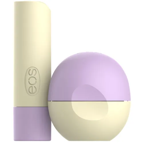 Набір бальзамів для губ «лаванда та лате» EOS Flavorlab Lavender Latte Lip Balm Sphere and Stick