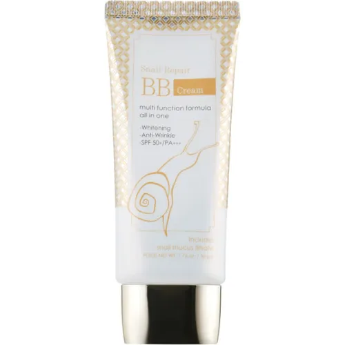 BB крем для лица FarmStay Snail Repair BB Cream SPF50+ PA+++ с муцином улитки, 50 мл.