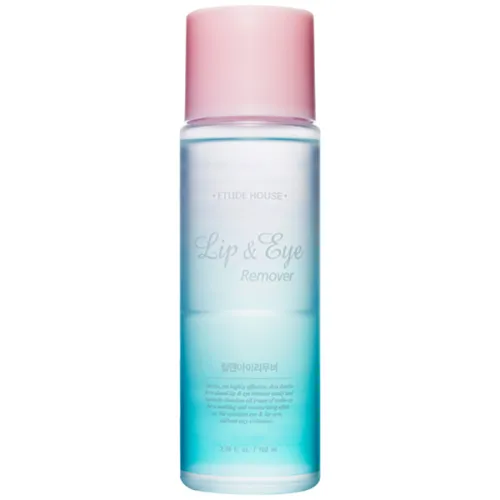 Двухфазное средство для снятия макияжа Etude House Lip & Eye Remover с глаз и губ, 100 мл.