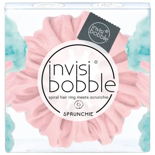 Резинка-браслет для волосся «рожева» Invisibobble Sprunchie No Morals But Corals