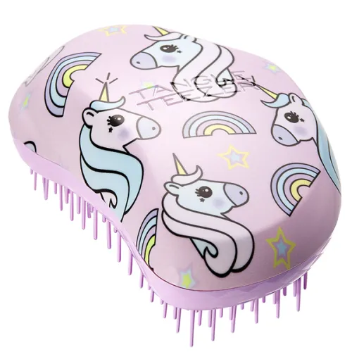 Классическая мини-расческа для волос «лилово-розовая» Tangle Teezer Original Mini Unicorn Magic