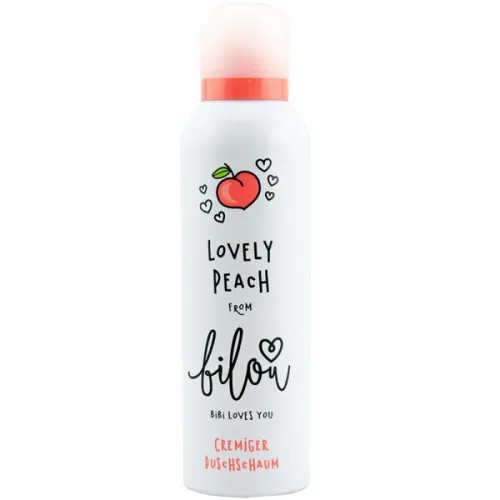 Пенка для душа «восхитительный персик» Bilou Shower Gel Lovely Peach, 200 мл.
