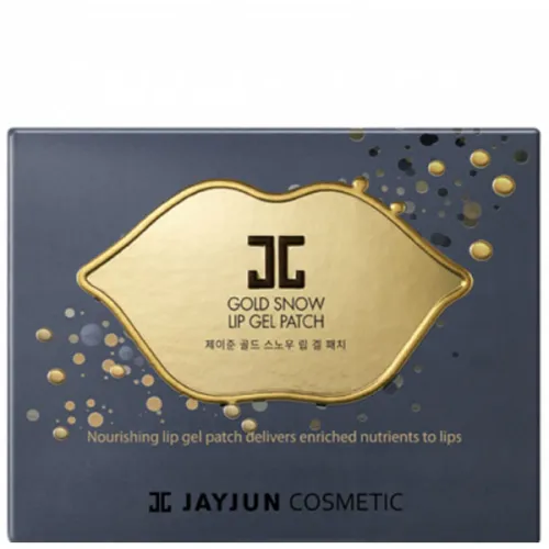 Гелеві патчі для губ JayJun Gold Snow Lip Gel Patch з колоїдним золотом