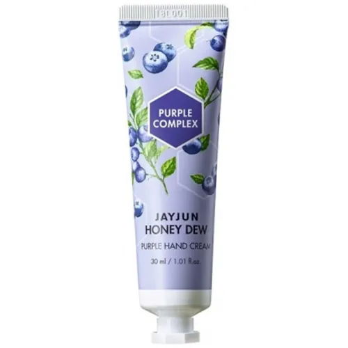 Крем для рук JayJun Honey Dew Purple Hand Cream с ароматом черники, 30 мл.