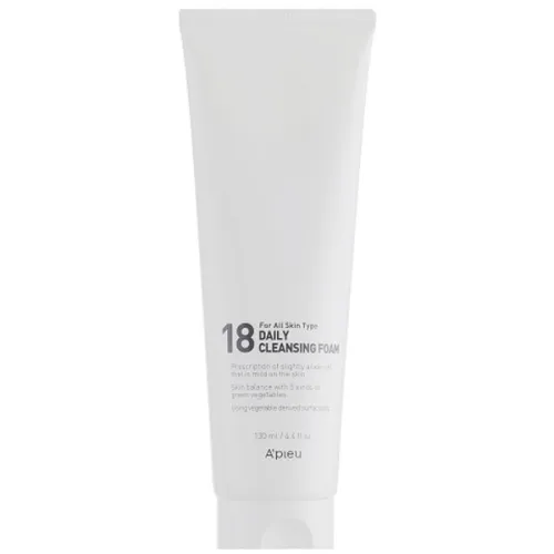 Очищающая пенка для ежедневного ухода за кожей лица A’pieu 18 Daily Cleansing Foam, 130 мл.