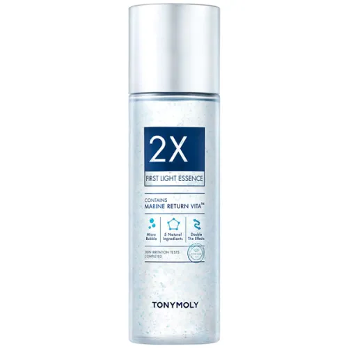 Ферментированная увлажняющая эссенция для лица Tony Moly 2X First Light Essence, 200 мл.