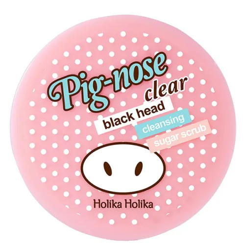 Сахарный скраб для лица Holika Holika Pig-Nose Clear Black Head Cleansing Sugar Scrub, 30 мл.