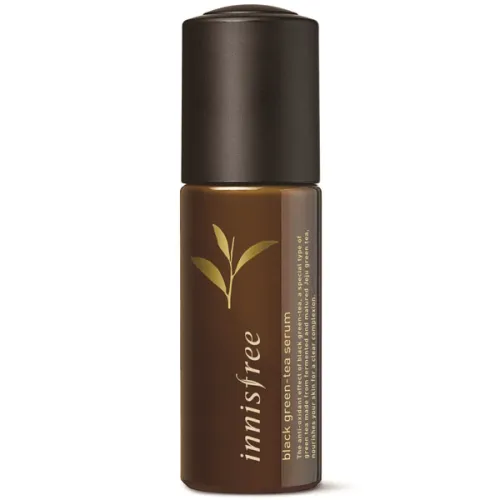 Омолаживающая сыворотка Innisfree Black Green Tea Serum с экстрактом черного чая, 50 мл.