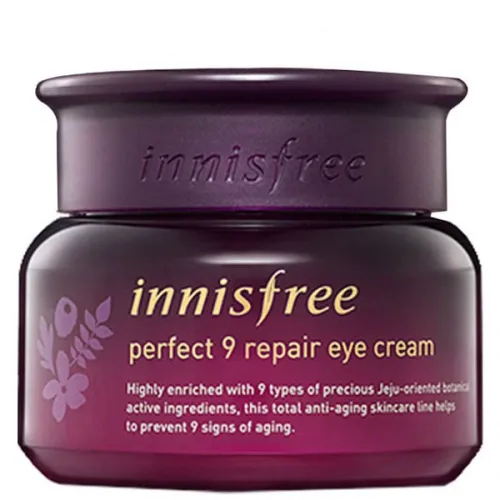 Омолоджувальний крем для зони навколо очей Innisfree Perfect 9 Repair Eye Cream, 30 мл.
