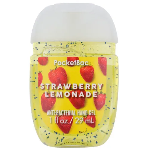 Антибактеріальний гель для рук «полуничний лимонад» Bath and Body Works Strawberry Lemonade, 29 мл.