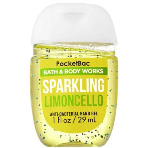 Антибактеріальний гель для рук «лимон та м’ята» Bath and Body Works Sparkling Limoncello, 29 мл.