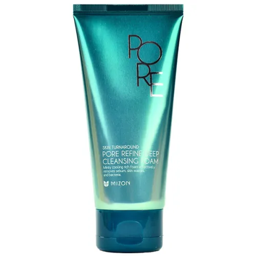 Охлаждающая пенка для умывания Mizon Pore Refine Deep Cleansing Foam, 120 мл.