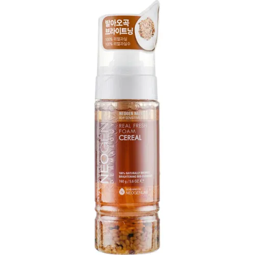 Пенка для умывания Neogen Real Fresh Foam Cereal со злаками, 160 г.
