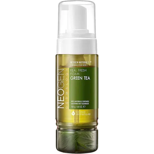 Пенка для умывания Neogen Real Fresh Foam Green Tea с зеленым чаем, 160 мл.