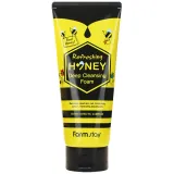 Глубокоочищающая освежающая пенка для лица FarmStay Refreshing Honey Deep Cleansing Foam с экстрактом меда, 180 мл.