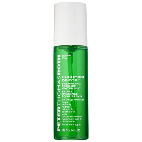 Детоксикуючий балансуючий спрей для обличчя Peter Thomas Roth Cucumber De-Tox Balancing Essence Water Mist з екстрактом