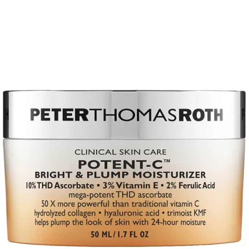 Освітлюючий та антивіковий зволожувальний засіб для обличчя Peter Thomas Roth Potent-C Bright & Plump Moisturizer, 50 мл.