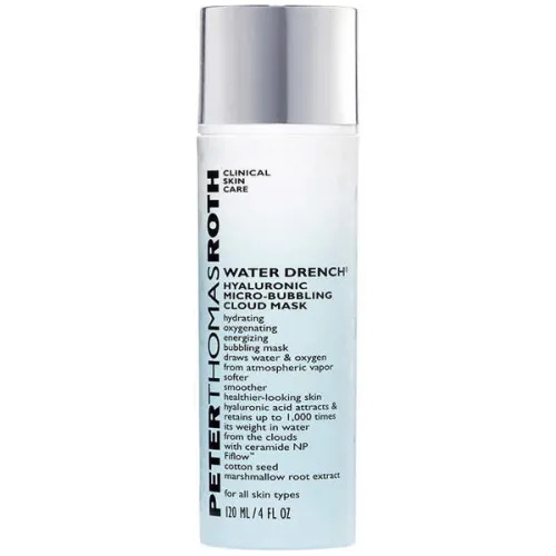 Невесомая микропузырьковая маска для лица Peter Thomas Roth Water Drench Hyaluronic Micro-Bubbling Cloud Mask с гиалуроновой