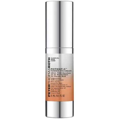 Енергетичний крем для шкіри навколо очей Peter Thomas Roth Potent-C Power Eye Cream із вітаміном C, 15 мл.